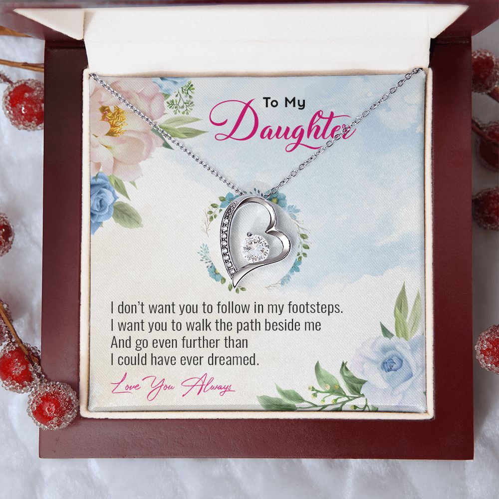 My Daughter | Follow your heart - Forever Love Necklace