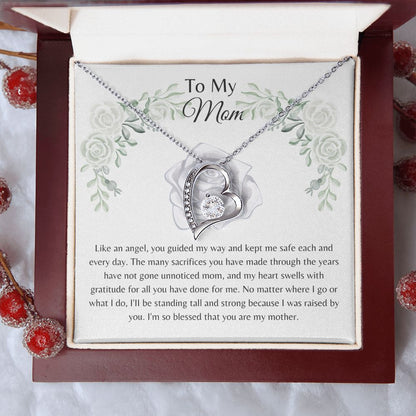 To My Mom Forever Love Necklace