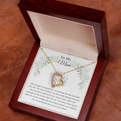 To My Mom Forever Love Necklace