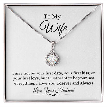 To My Wife Eternal Hope Necklace