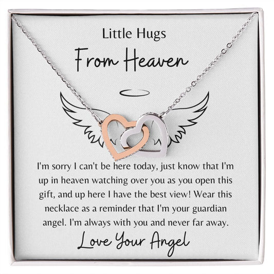 Little Hugs Interlocking Hearts Necklace