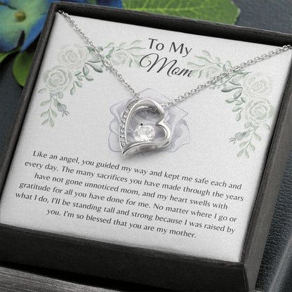 To My Mom Forever Love Necklace