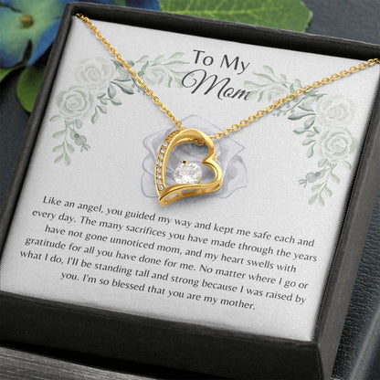 To My Mom Forever Love Necklace